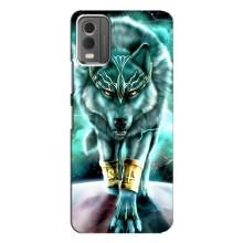 Защитные чехлы для Нокиа С32 (AlphaPrint) (ХИТ продаж) ВОЛК – Яркий волк