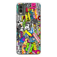 Яркие Чехлы с картинками для Nokia C32