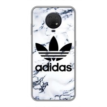 Чохли Адидас для Nokia G10 (AlphaPrint) (Адідас на мраморі)
