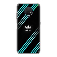 Чохли Адидас для Nokia G10 (AlphaPrint) (Адідас з полосами)
