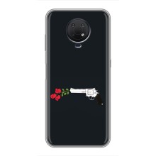 Чехлы (ART) Цветы на Nokia G10 (VPrint) (Неочікувані квіти)