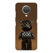 Чехлы для Nokia G10 - Bearbrick Louis Vuitton (PREMIUMPrint)