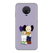 Чехлы для Nokia G10 - Bearbrick Louis Vuitton (PREMIUMPrint) (Дружба Беарбрик)