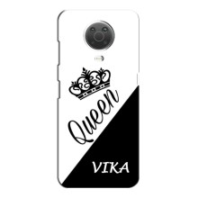 Чехлы для Nokia G10 - Женские имена – VIKA