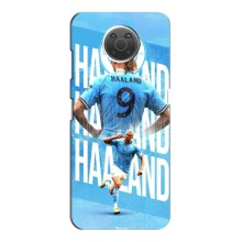 Чохли з принтом на Nokia G10 Футболіст – Erling Haaland
