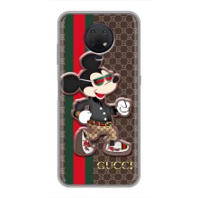 Чохли  GUCCI для Нокіа G10 (AlphaPrint) (Маус Гуччі)