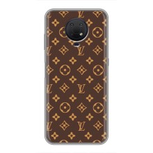 Чехлы Луи Витон для Nokia G10 (AlphaPrint - LOUIS VUITTON) (фон LOUIS VUITTON)