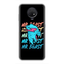 Чехлы Мистер Бист для Нокиа G10 (logo Mr beast)