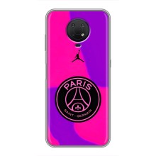 Чохли PSG для Nokia G10 (AlphaPrint) (яскравий ПСЖ)