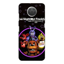 Чохли П'ять ночей з Фредді для Нокіа Джи 10 (Лого Фредді)