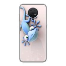 Чохли з зображенням різних тварин на Nokia G10 (Геккон)