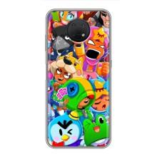 Чехлы Brawl Stars для Nokia G10 (AlphaPrint)