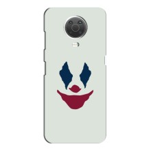 Чехлы с картинкой Джокера на Nokia G10 (Лицо Джокера)