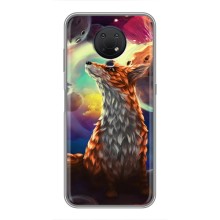 Чохли з картинкою Лисичка для Nokia G10 (VPrint) (Лисичка в космосі)