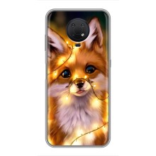 Чохли з картинкою Лисичка для Nokia G10 (VPrint) (Лисичка в гірляндах)