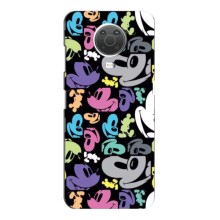 Чехлы с принтом Микки Маус на Nokia G10 – Цветной Микки Маус