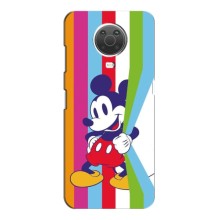 Чехлы с принтом Микки Маус на Nokia G10 – Яркий Микки