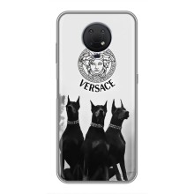 Чехлы VERSACE для Нокиа G10 (PREMIUMPrint) (Доберман Версаче)