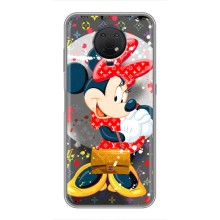 Чехол Disney Mouse Nokia G10 (PREMIUMPrint) (Minni с бантиком)