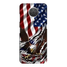 Чехол Флаг USA для Nokia G10 – Флаг USA
