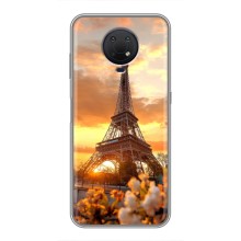 Чехол Эйфелева Башня для Nokia G10 - (AlphaPrint) (Солнечная башня)