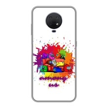 Чохли Амонг Ас для Nokia G10 (AlphaPrint) (Яскравий АмонгАс)