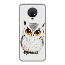 Чохол з пташками на Nokia G10 (VPrint) (Мила Сова)