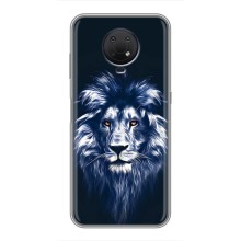 Чохол з картинкою ЛЕВ для Nokia G10 (VPrint) (Синій Лев)