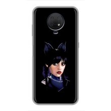 Чохли Венсдей на Nokia G10 Уенсдей (AlphaPrint) (серйозна Венздей)