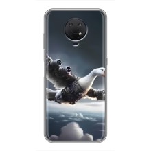 Чохол з мемом Тралалело тралала на Nokia G10 (Бомбардіні гусіні)