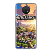 Чехол с картинками Майнкрафт для Нокиа G10 – Minecraft