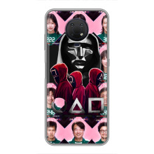 Чохол Гра в кальмара для Nokia G10 – Персонажі гри кальмара