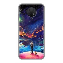 Космічні Чохли для Нокіа G10 (VPrint) (Вид Галактики)