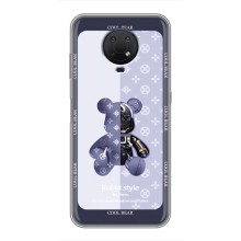 Крутые Чехлы Луи Виттон для Nokia G10 (AlphaPrint) (Медвежонок LV)