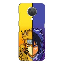 Купить Чохли на телефон з принтом Anime для Нокіа Джи 10 (Naruto Vs Sasuke)