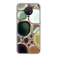 Мраморний чехол на Nokia G10 (VPrint) (Радужний Мрамор)