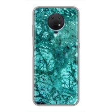 Мраморний чехол на Nokia G10 (VPrint) (Зелений мрамор)