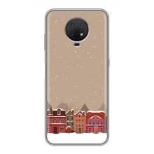 Новорічні, Святкові Чохли для Nokia G10 - 2024 год (Зимове місто)