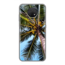 Силіконовий чохол з КАРТИНКАМИ літо для Nokia G10 (AlphaPrint) (Пальма)