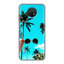 Силіконовий чохол з КАРТИНКАМИ літо для Nokia G10 (AlphaPrint) (Погляд літо)