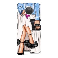Силіконовый Чохол на Nokia G10 з картинкой Модных девушек (Мода)