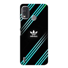 Чехлы Адидас для Nokia G11 Plus (AlphaPrint) (Адидас с полосами)
