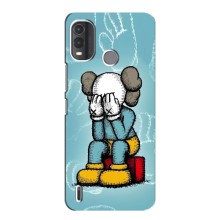 Чехлы для Nokia G11 Plus - Bearbrick Louis Vuitton (PREMIUMPrint) (Плач Bearbrick)