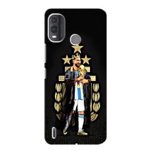 Чехлы для Nokia G11 Plus (Leo чемпион) (AlphaPrint) (Месси Король)