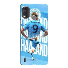 Чехлы с принтом для Nokia G11 Plus Футболист – Erling Haaland