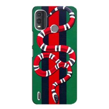Чехлы ГУЧЧИ для Нокиа G11 Плюс (AlphaPrint) (Gucci змия)
