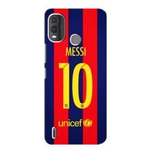 Чехлы Месси для Nokia G11 Plus (AlphaPrint) (Messi Barca 10)