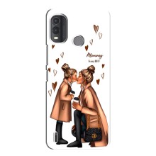 Чохол з друком для Nokia G11 Plus - (Мама з дитинкою) (AlphaPrint) (Донька і мама)