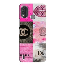 Чехол (Dior, Prada, YSL, Chanel) для Nokia G11 Plus (Модница)