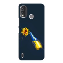 Чехол для Патриота Украины Nokia G11 Plus - (AlphaPrint) (Коктейль молотова)